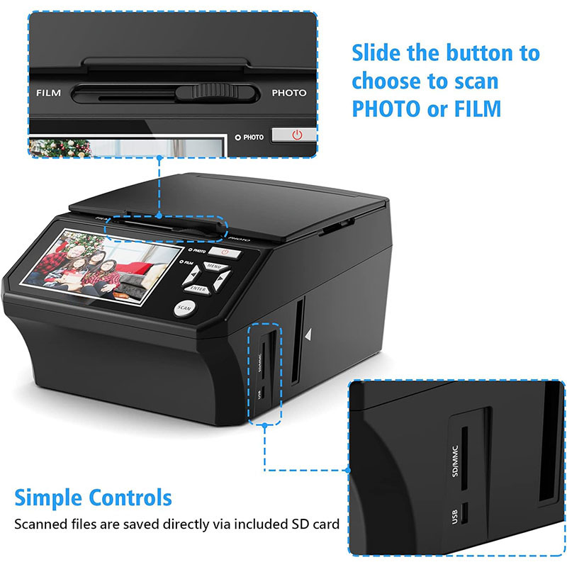 22MP Negative, Film,Slide & Name Card Scanner