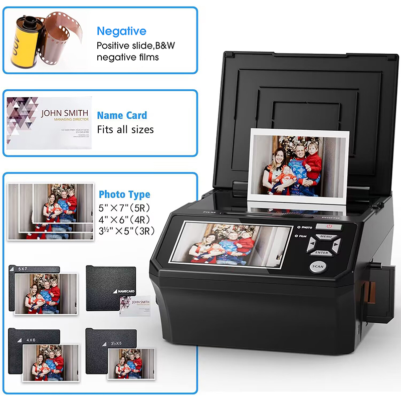 22MP Negative, Film,Slide & Name Card Scanner