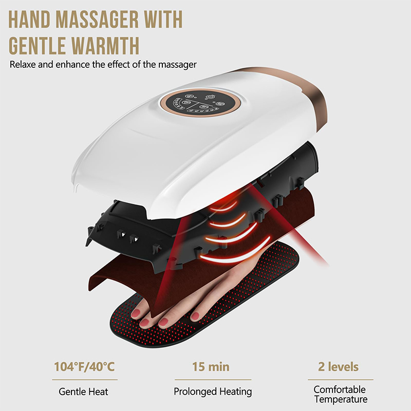 Cordless Hand Massager With Heat 