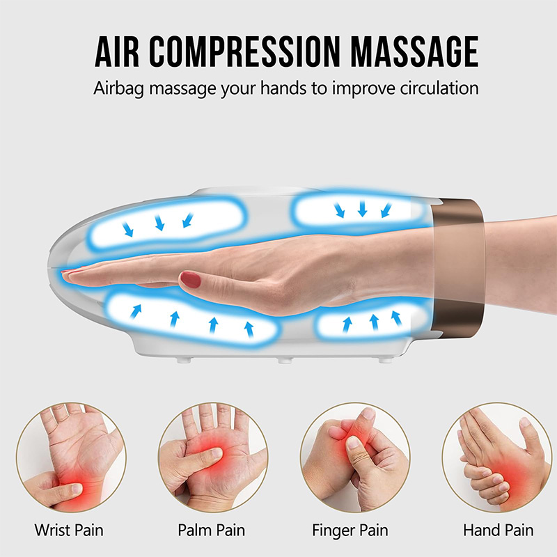 Cordless Hand Massager With Heat 